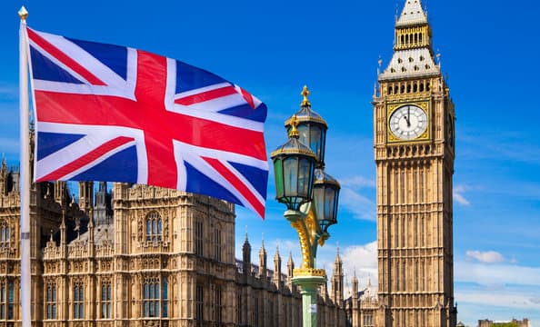 London skyline representing our UK office